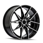 Versatile 19-Inch Alloy Wheels with Interchangeable Center Caps and 5X100 PCD