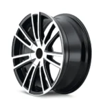 Wheel-Hub-Rim-Spoke 20-Inch Truck Wheels with Reinforced Structure and Matte Black Finish - Image 2