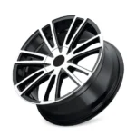 Wheel-Hub-Rim-Spoke 20-Inch Truck Wheels with Reinforced Structure and Matte Black Finish - Image 3