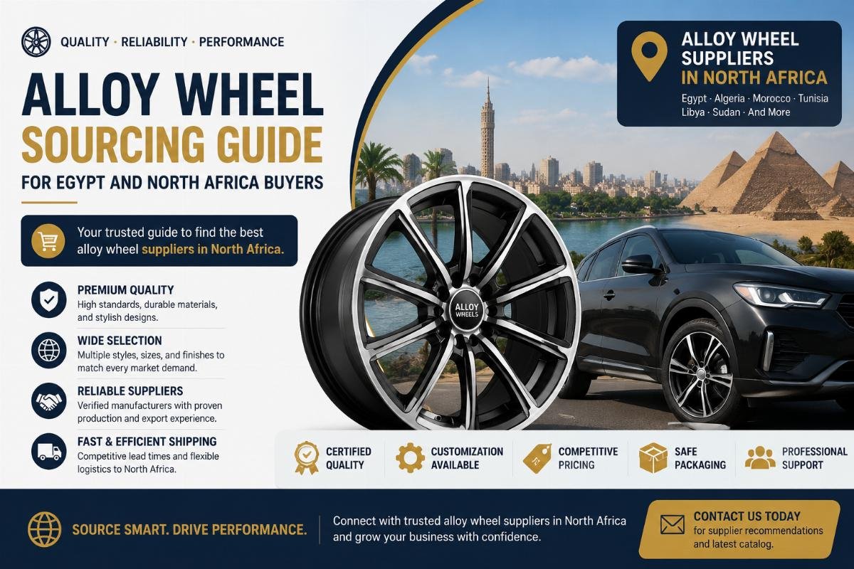 Alloy wheel sourcing guide for Egypt and North Africa buyers